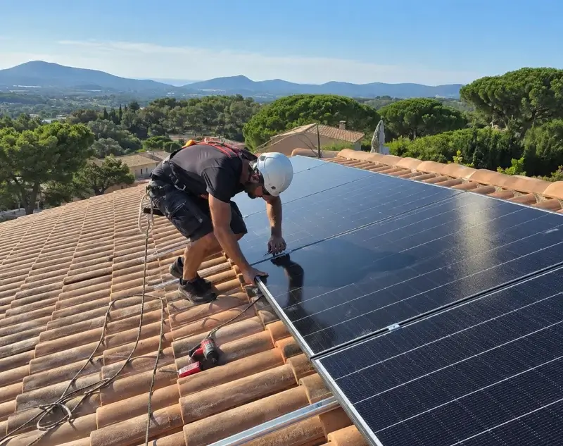 Installateur panneaux solaires Le Touvet — pose photovoltaïque sur toiture