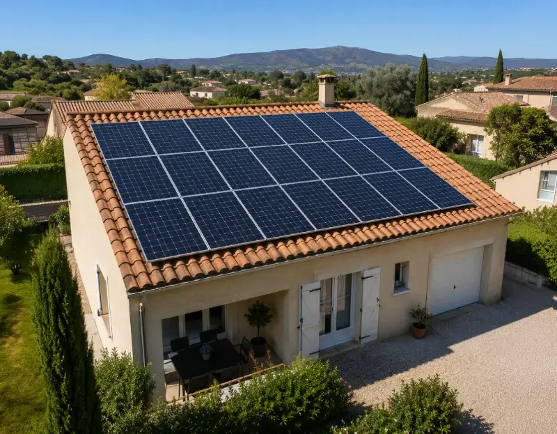 Prime à l'autoconsommation panneaux solaires Le Touvet — aide financière de l'État